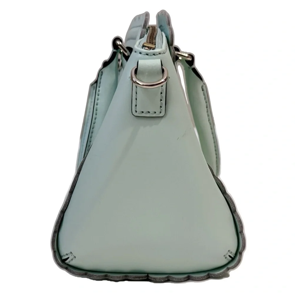 Kate Spade Bag and Dust Bag Lilac Road Marguerite Mint Scalloped Edge